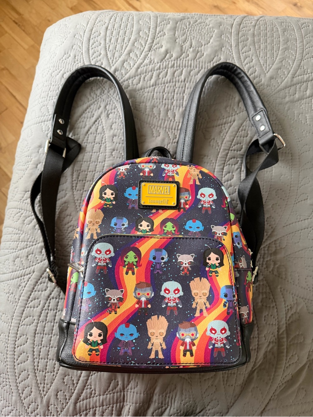 Loungefly Marvel Guardians of the Galaxy Chibi Mini Backpack